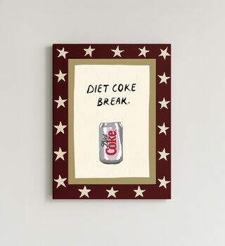 Diet Coke Break Funny Kitchen Print, 11 of 12