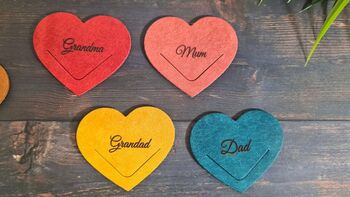 Corner Personalised Leather Bookmark Gift, 5 of 6