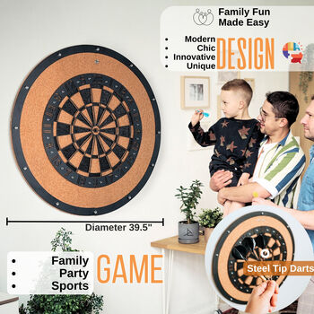 Xxl Dart Board Game, 5 of 8