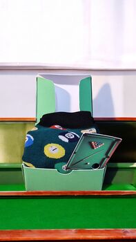 Pool Ball Socks – With Handcrafted Box, 4 of 8