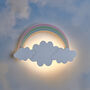 Clouds And Rainbow Wall Light, thumbnail 2 of 2