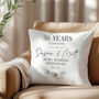 Pearl Wedding Anniversary Cushion, thumbnail 1 of 9
