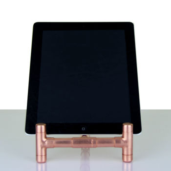 Copper Lean Back Stand For iPad Or Tablet, 5 of 7