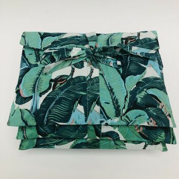 Fabric Gift Wrap, Banana Print Design, 2 of 4