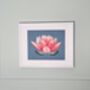 Lotus Flower Tapestry Kit With 100% British Wool, thumbnail 4 of 5