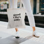 Good Vibes Only Cotton Tote Bag, thumbnail 2 of 4