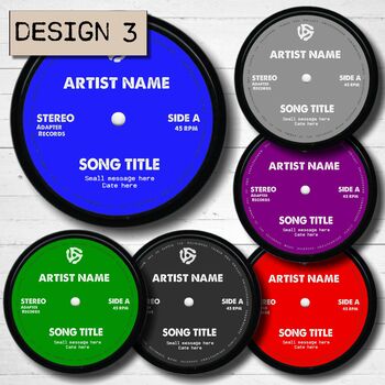 Personalised Real Vinyl Record Song, 8 of 12