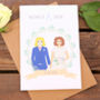 Mrs And Mrs Lesbian Wedding Or Civil Partnership Card, thumbnail 2 of 4