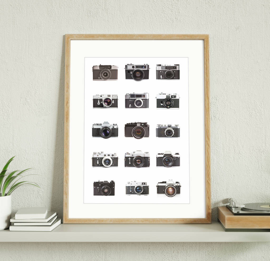 Classic Cameras Personalised Print, 1 of 5
