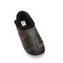 Adam Khaki Grey Aztec Mens Slippers/Indoor Shoes, thumbnail 6 of 8