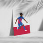 Eberechi Eze Crystal Palace Football Poster, thumbnail 3 of 3