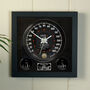 Personalised Jaguar E Type Series Three Wall Clock, thumbnail 1 of 4