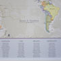 Classic World Map Wedding Table Plan, thumbnail 5 of 5