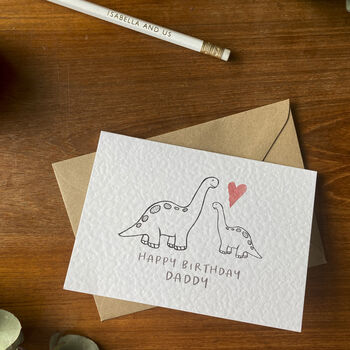 Happy Birthday Dinosaur Daddy Card, 5 of 6
