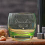 Personalised Night Cap Coloured Whisky Glass, thumbnail 1 of 6