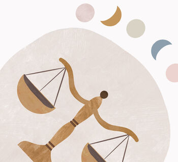 Libra Astrology Print, 2 of 5