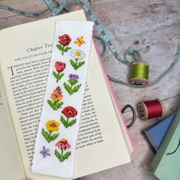 Cottage Garden Cross Stitch Bookmark Kit, 2 of 6