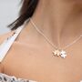Personalised Never Be Apart Jigsaw Necklace, thumbnail 1 of 10