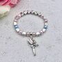 Personalised Tooth Fairy Keepsake Bracelet For Girls Lost Tooth Present, thumbnail 11 of 11