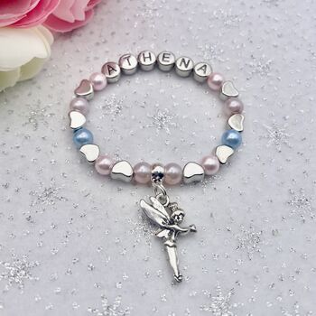 Personalised Tooth Fairy Keepsake Bracelet For Girls Lost Tooth Present, 11 of 11