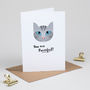 Cat Valentine's Card 'You Are Purrrfect', thumbnail 3 of 5