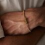 Personalised Mens Bar Chain Bracelet, thumbnail 2 of 5