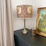 Aubergine Olive Morris Pimpernel Lampshade Three Sizes, thumbnail 3 of 3