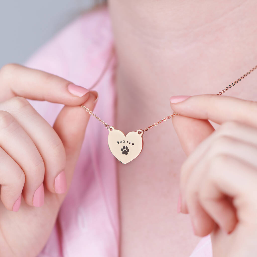 Personalised Pet Necklace By Oakdene Designs
