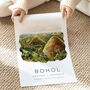 Philippines Travel Poster Of Bohol Chocolate Hills, thumbnail 2 of 7