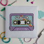 Mixtape Mini Cross Stitch Kit, thumbnail 1 of 2