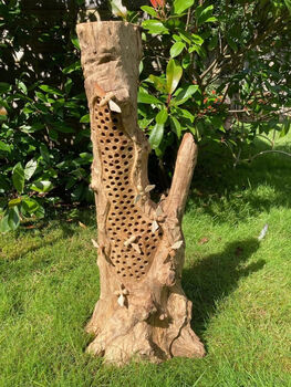 Handmade Teak Root Bumblebee Ornament – Large 65cm, 6 of 8