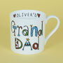 Grandad's Favourite Bone China Personalised Mug, thumbnail 2 of 3