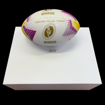 Personalised Women's Rugby World Cup Official Ball, 5 of 11