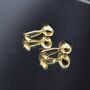 Rugby Ball Gold Cufflinks Gift For Men 316 L Stainless Steel Sports Accessory, thumbnail 3 of 5