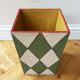 'Horsing Around': Hand Painted Original Bin/Basket, thumbnail 4 of 9