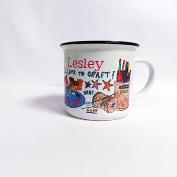 Personalised Makers And Crafters Mug, 6 of 12