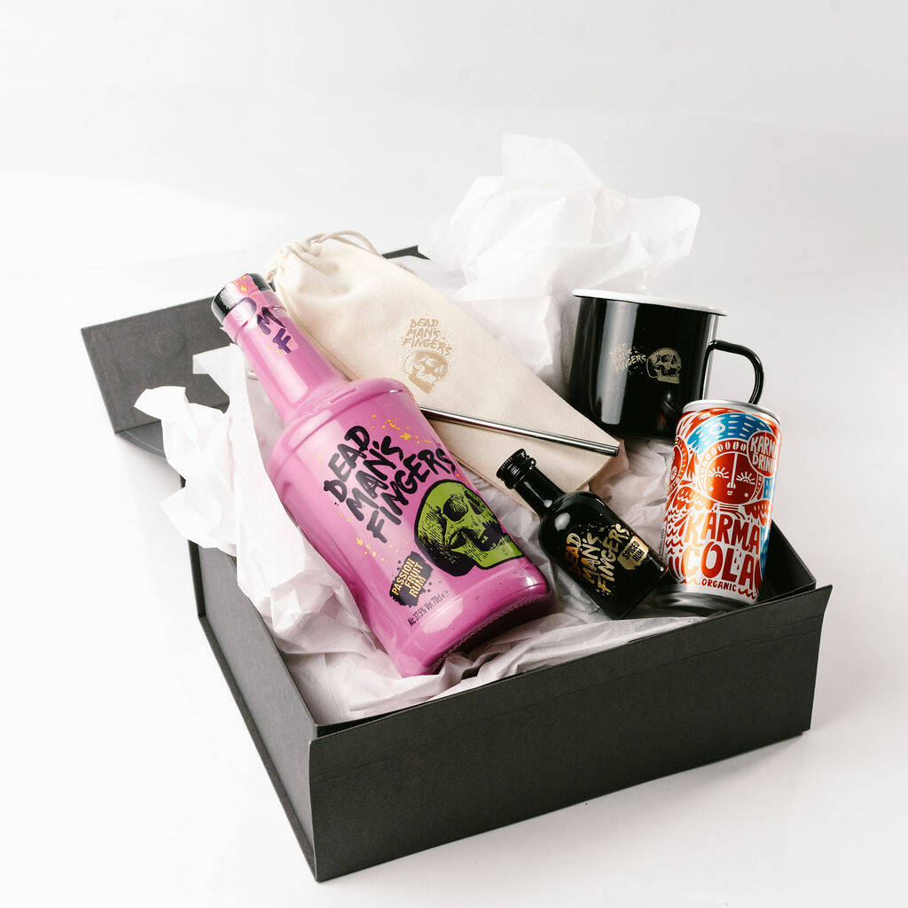 Dead Man's Fingers Rum Lovers Gift Set With Metal Cup By Gift Warehouse
