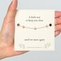 Until We Meet Again Memorial Gift With A Gold Plated Or Silver Plated Star Bracelet And Card, thumbnail 1 of 6