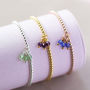 30th Birthday Beaded Bracelet With Birthstones, thumbnail 4 of 8