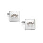 Personalised Iconic Silver Plated Cufflinks, thumbnail 10 of 11