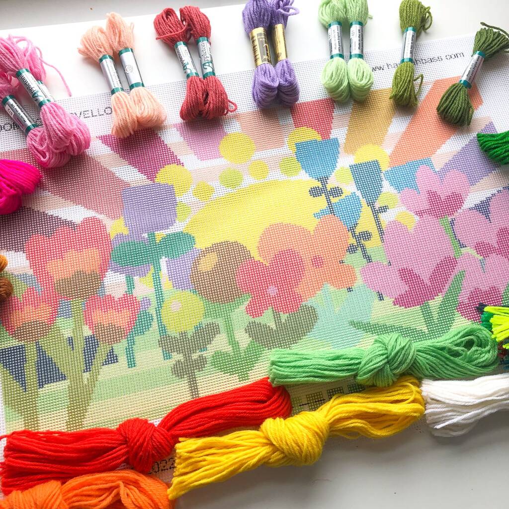 Blooming Marvellous Tapestry / Needlepoint Kit By Hannah Bass ...