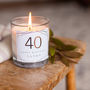 40th Birthday Personalised Candle Gift, thumbnail 5 of 6