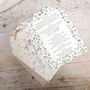 Willow Vellum Tag Wedding Invitations, thumbnail 3 of 6