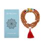 Chakra Rudraksha Crystal Mala Necklace | Creativity, thumbnail 1 of 3