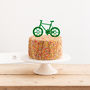 Bicycle Cake Topper, thumbnail 1 of 3