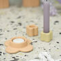 Ceramic Floral Shaped Tea Light Holder, thumbnail 5 of 7