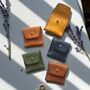 Mini Leather Wedding Ring Pouch, thumbnail 3 of 5