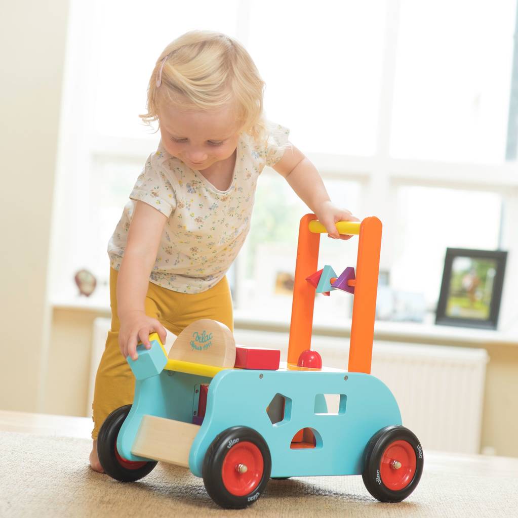 3 In 1 Baby Walker Activity Toy And Ride On 12m+