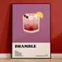 Bramble Cocktail Print, thumbnail 1 of 2