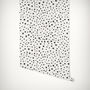 Black Or Grey Dalmatian Dots Self Adhesive Wallpaper, thumbnail 4 of 5